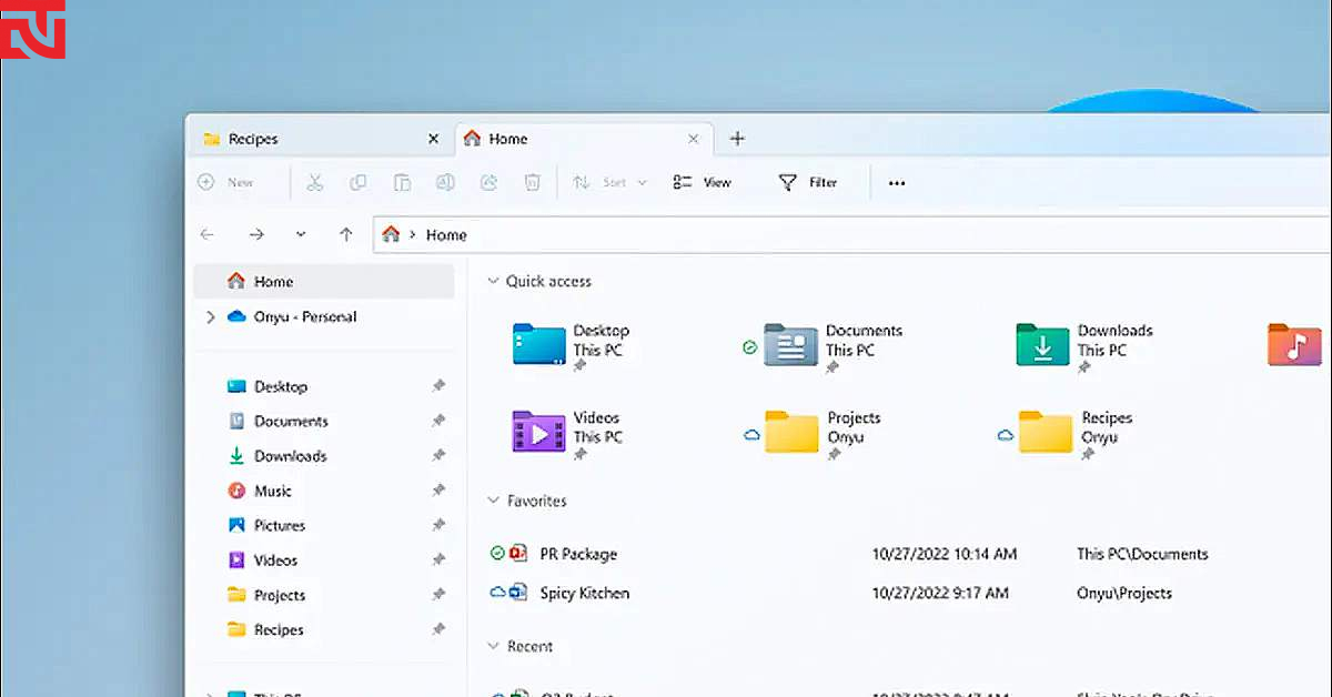 File Explorer trên Windows 11