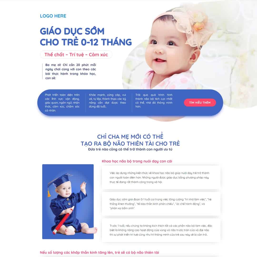 Thiết Kế Website Trọn Gói Chuyên Nghiệp Tại Việt Nam 10 Thiết Kế Landing Page