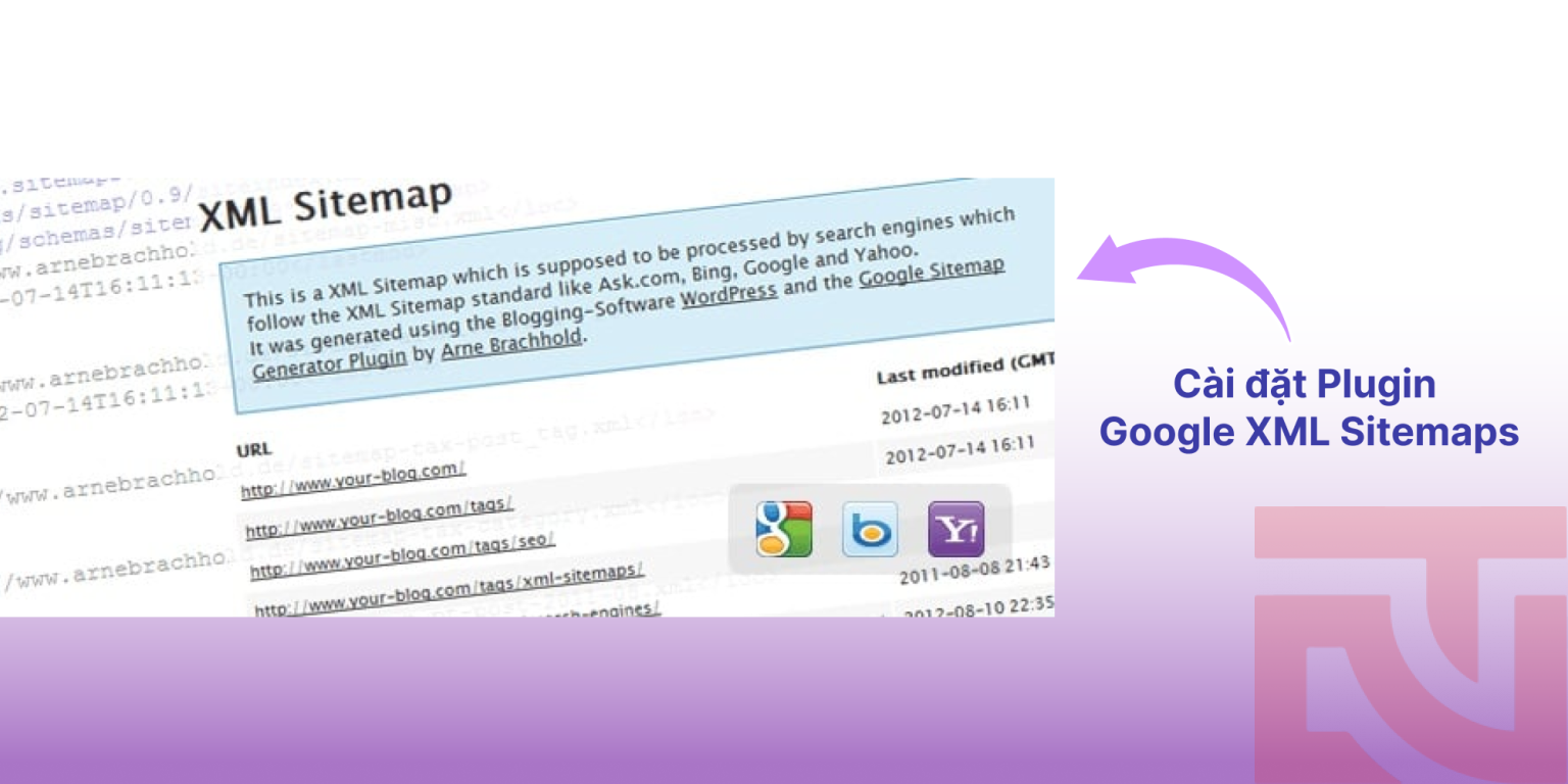 Google XML Sitemaps là một Plugin cho phép bạn tạo Sitemap hoàn toàn miễn phí