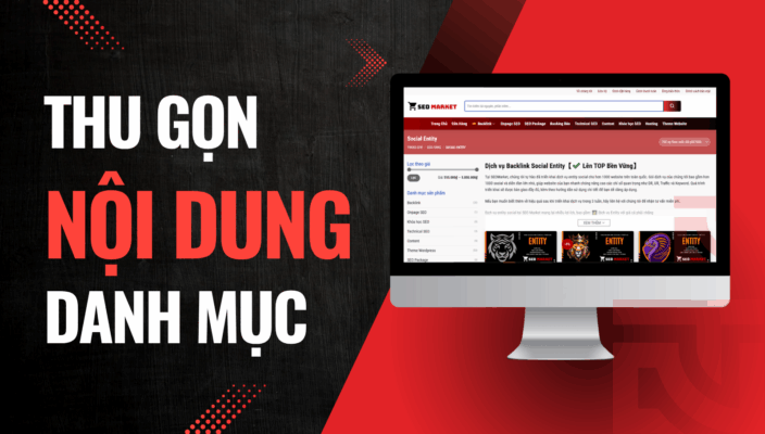 thu gọn nội dung danh mục