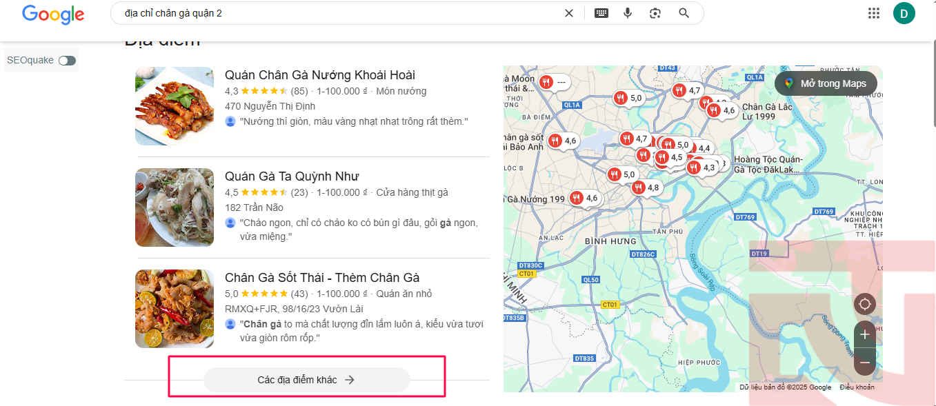 Cách seo map lên top Cách seo map lên top