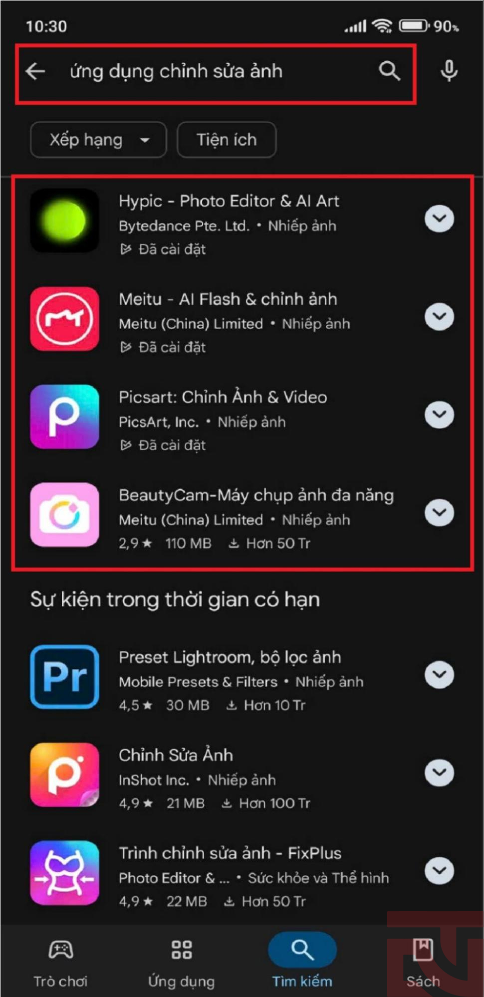 SEO App trên CHPlay SEO App trên CHPlay