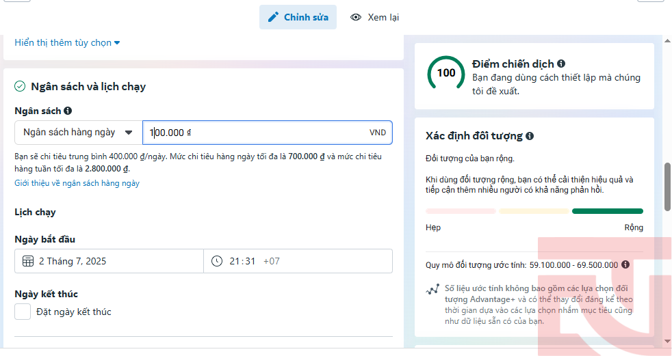cách chạy quảng cáo Facebook