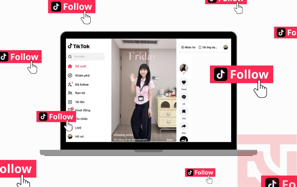 tăng follow tiktok