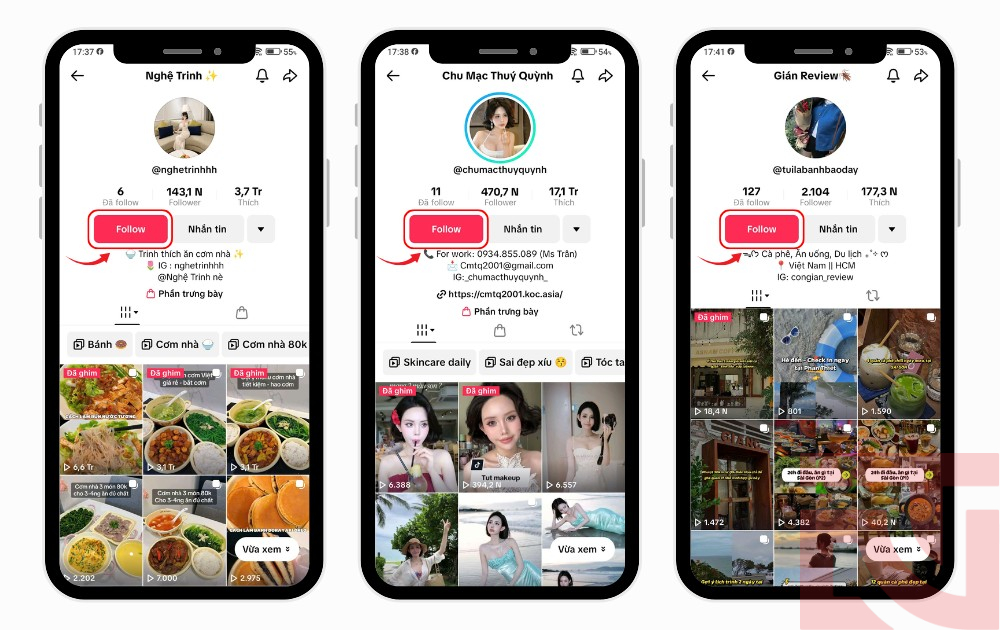 tăng follow tiktok