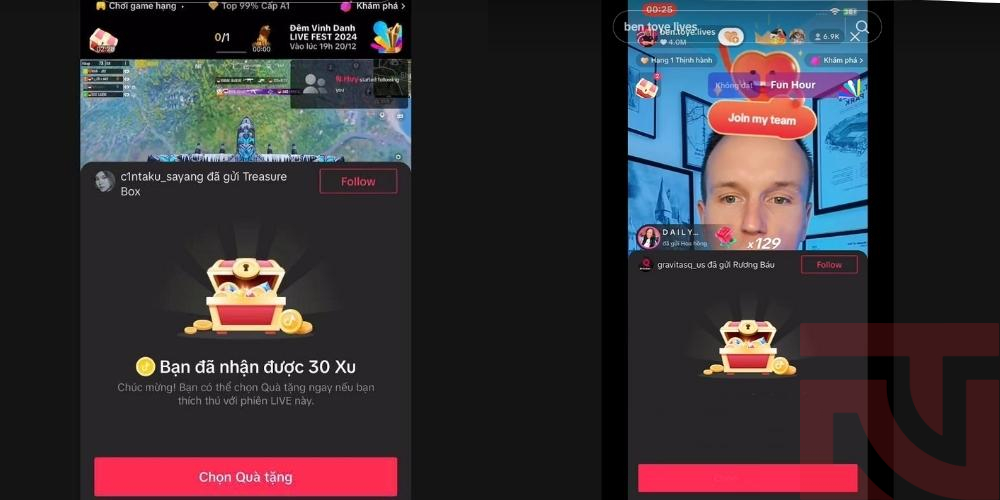 cách nhận xu trên tiktok