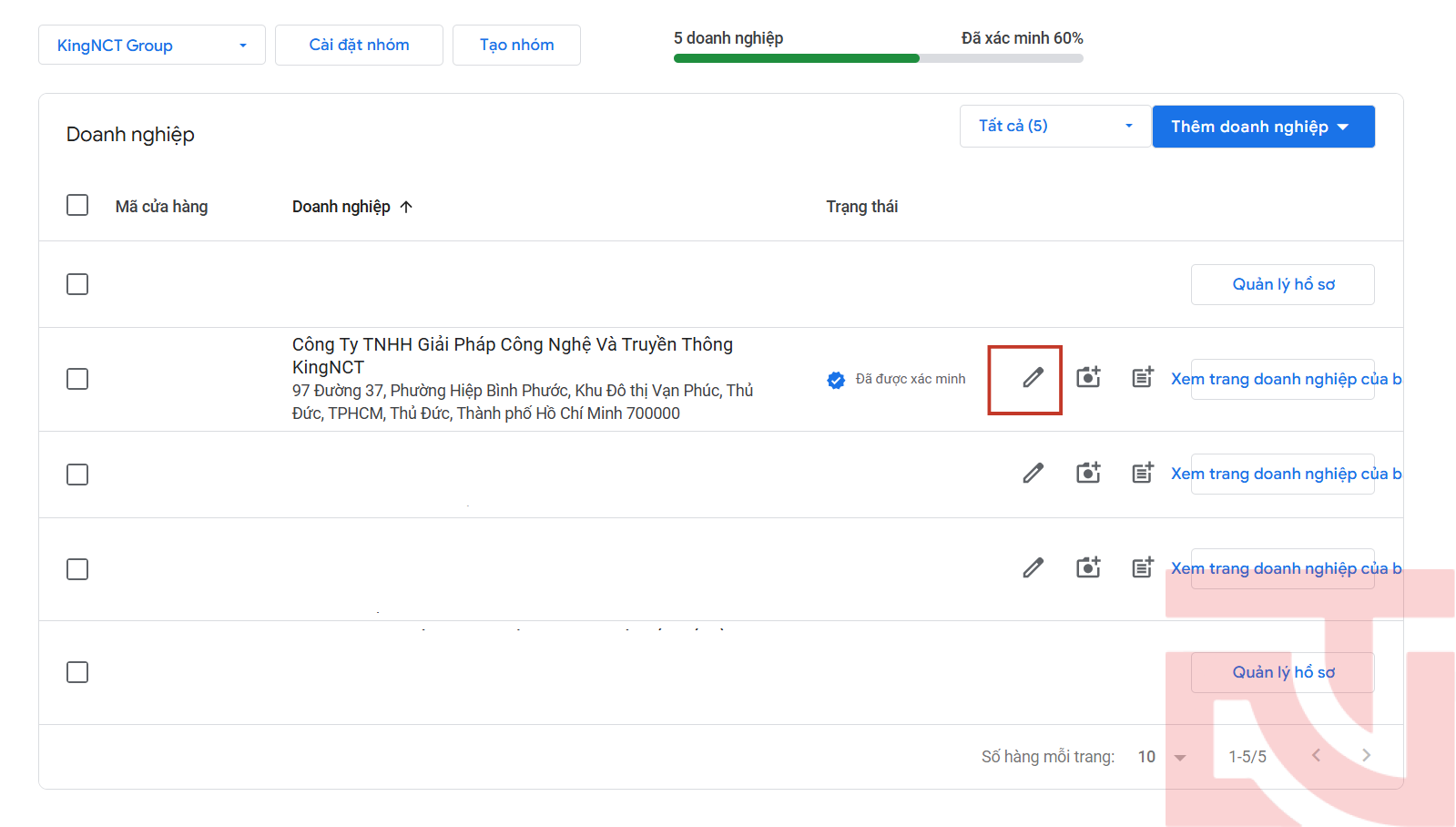 cập nhật địa chỉ Google sau sáp nhập cập nhật địa chỉ Google sau sáp nhập