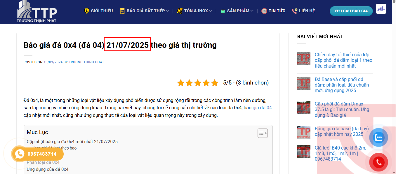 cập nhật ngày tháng năm trong tiêu đề bài viết cập nhật ngày tháng năm trong tiêu đề bài viết