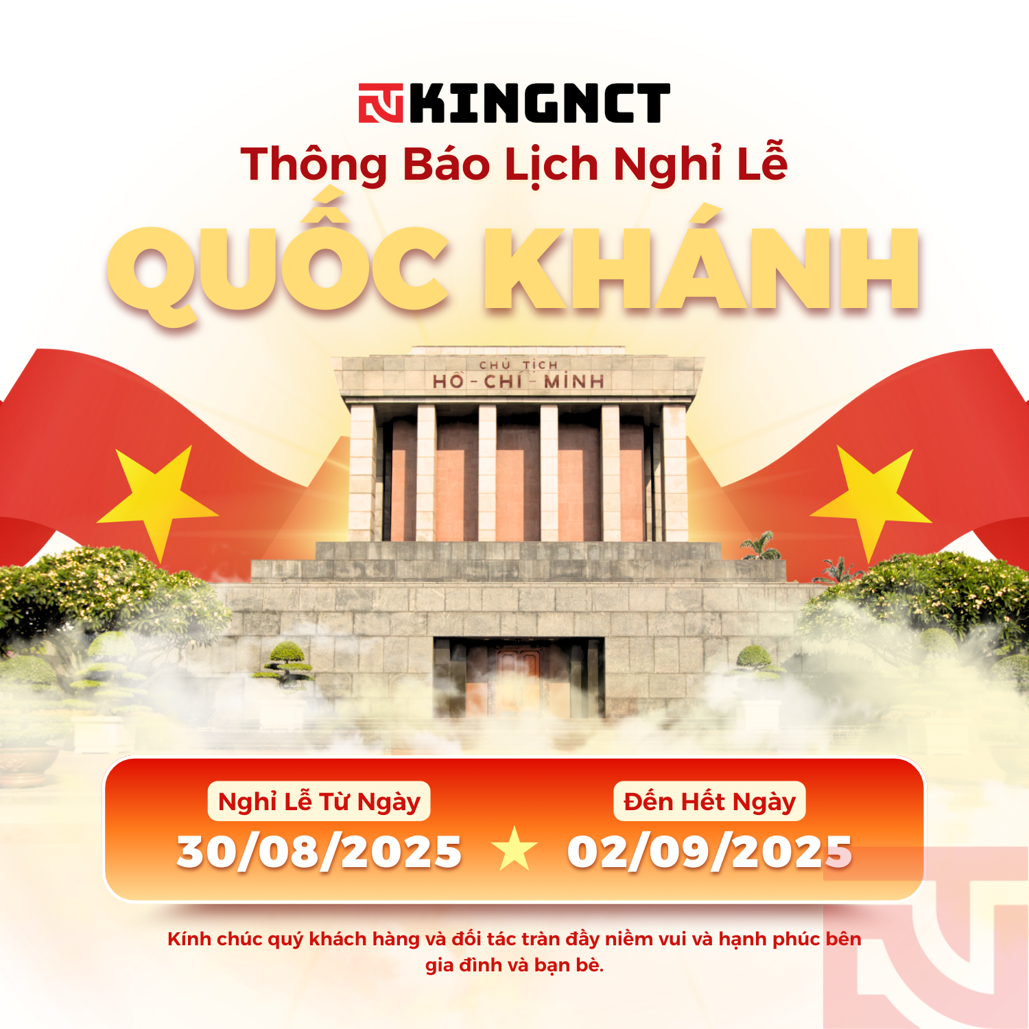 Thong bao nghi le 02 09 2025 KINGNCT