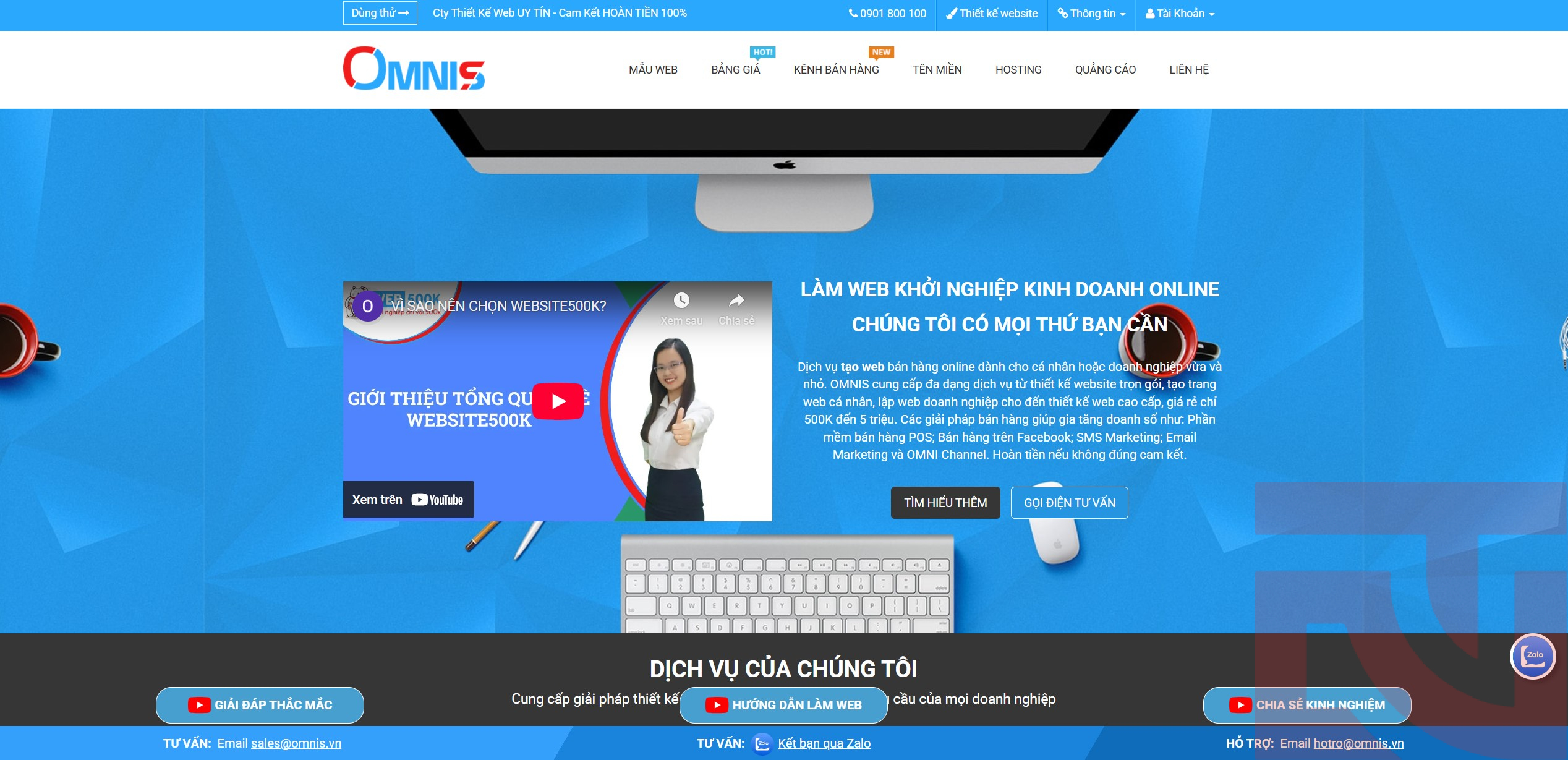 top 10 công ty thiết kế web