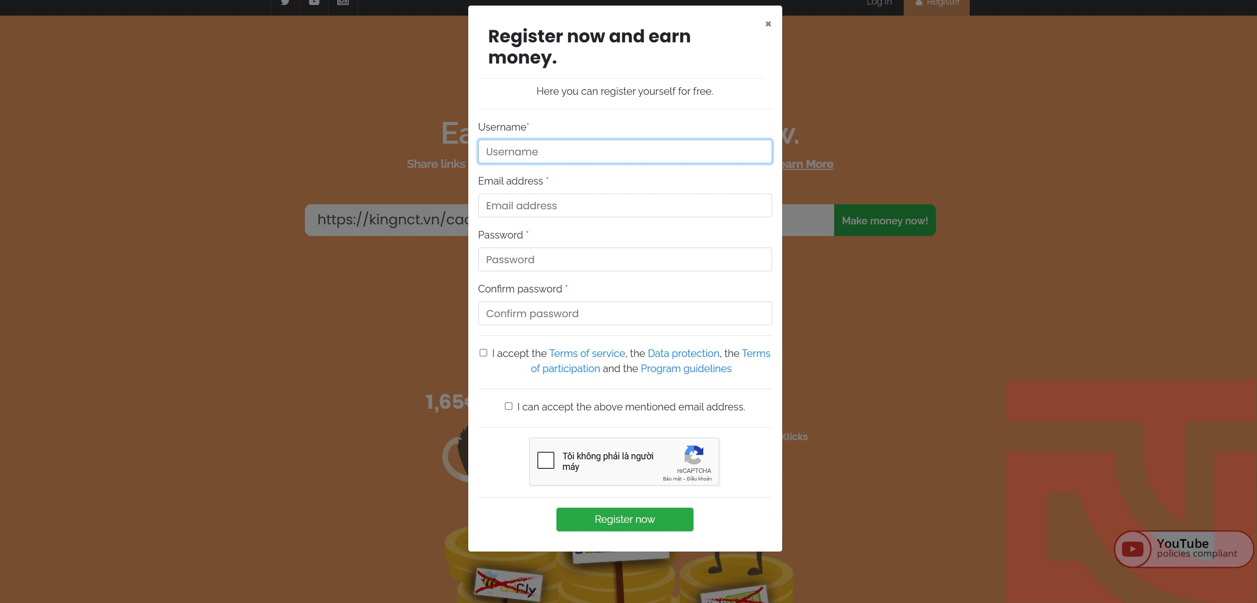 các web rút gọn link
