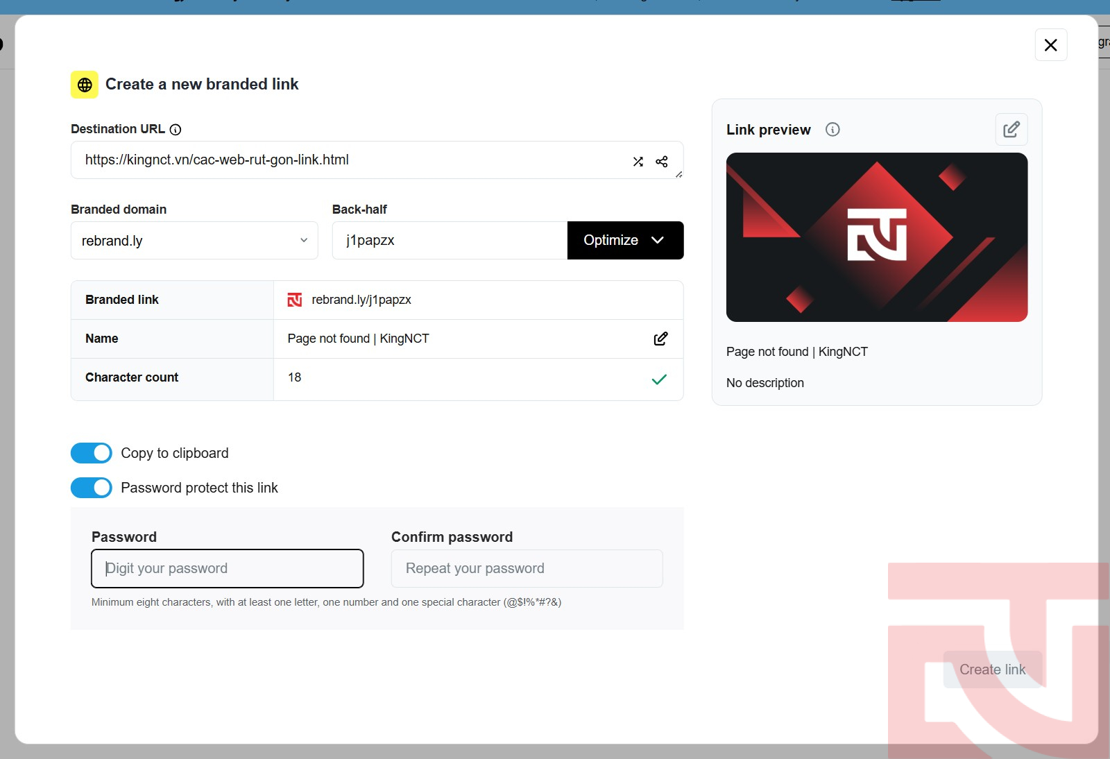 các web rút gọn link