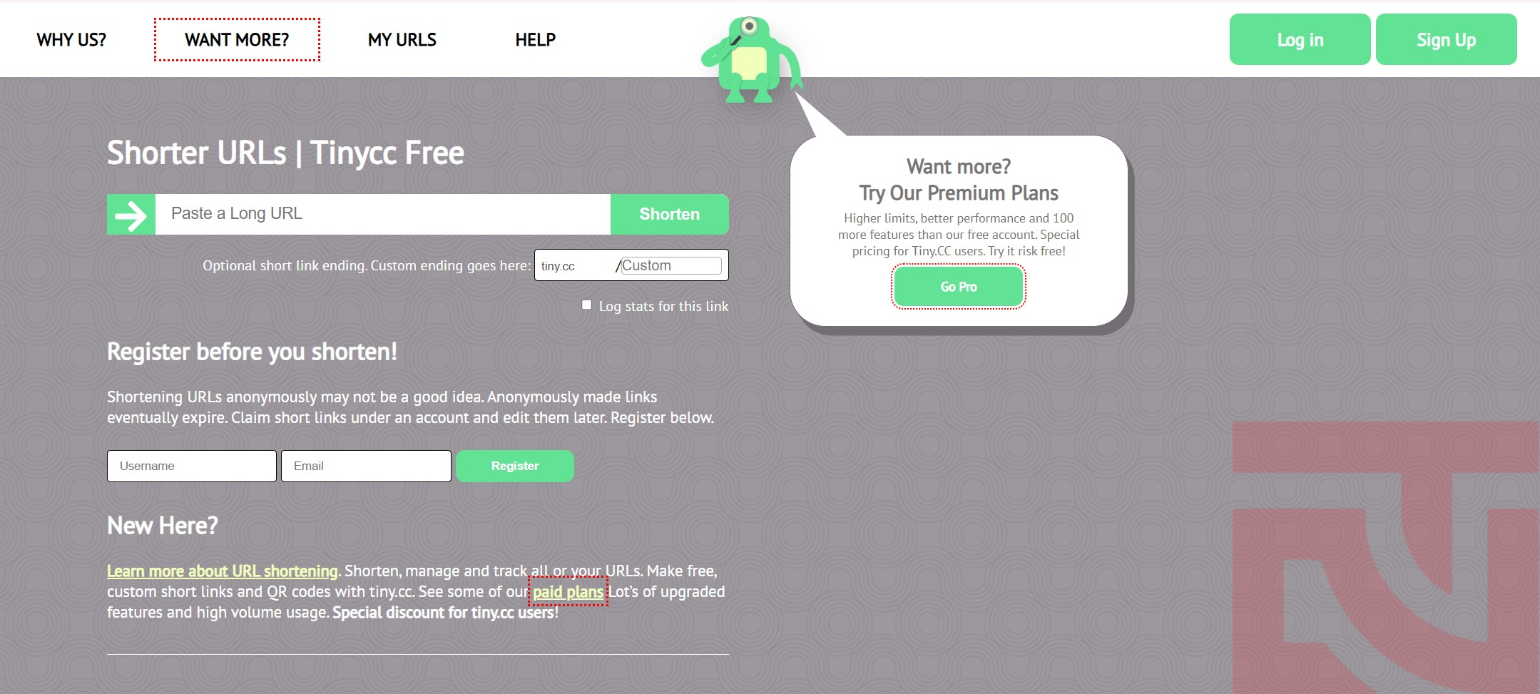 các web rút gọn link